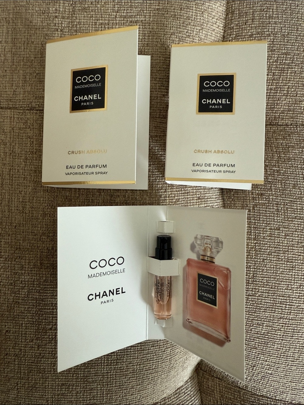 Chanel Coco Mademoiselle Crush Absolu - Set of three